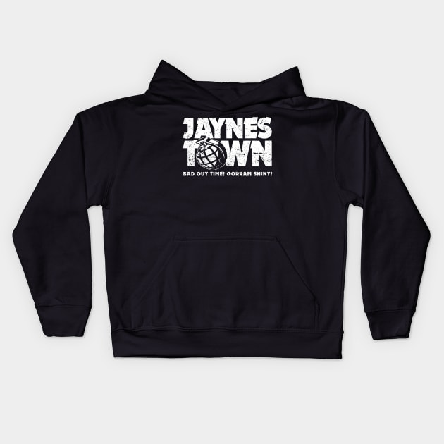 Jayne's Town Kids Hoodie by bigdamnbrowncoats